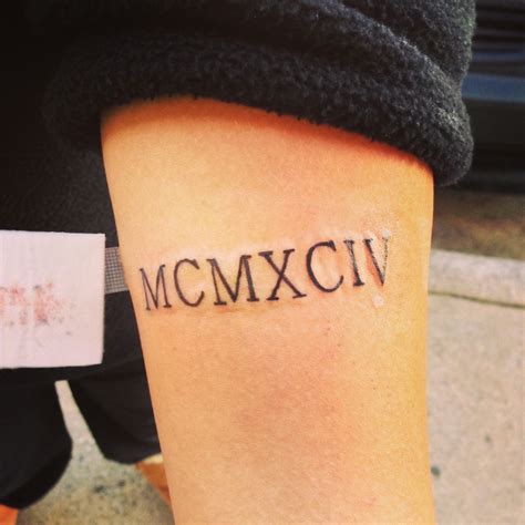1994 in roman numerals 10-12-1994 X XII MCMXCIV What is your age in roman numerals Years XXVIII Months IX Days XXVIII. . 1994 in roman numerals tattoo